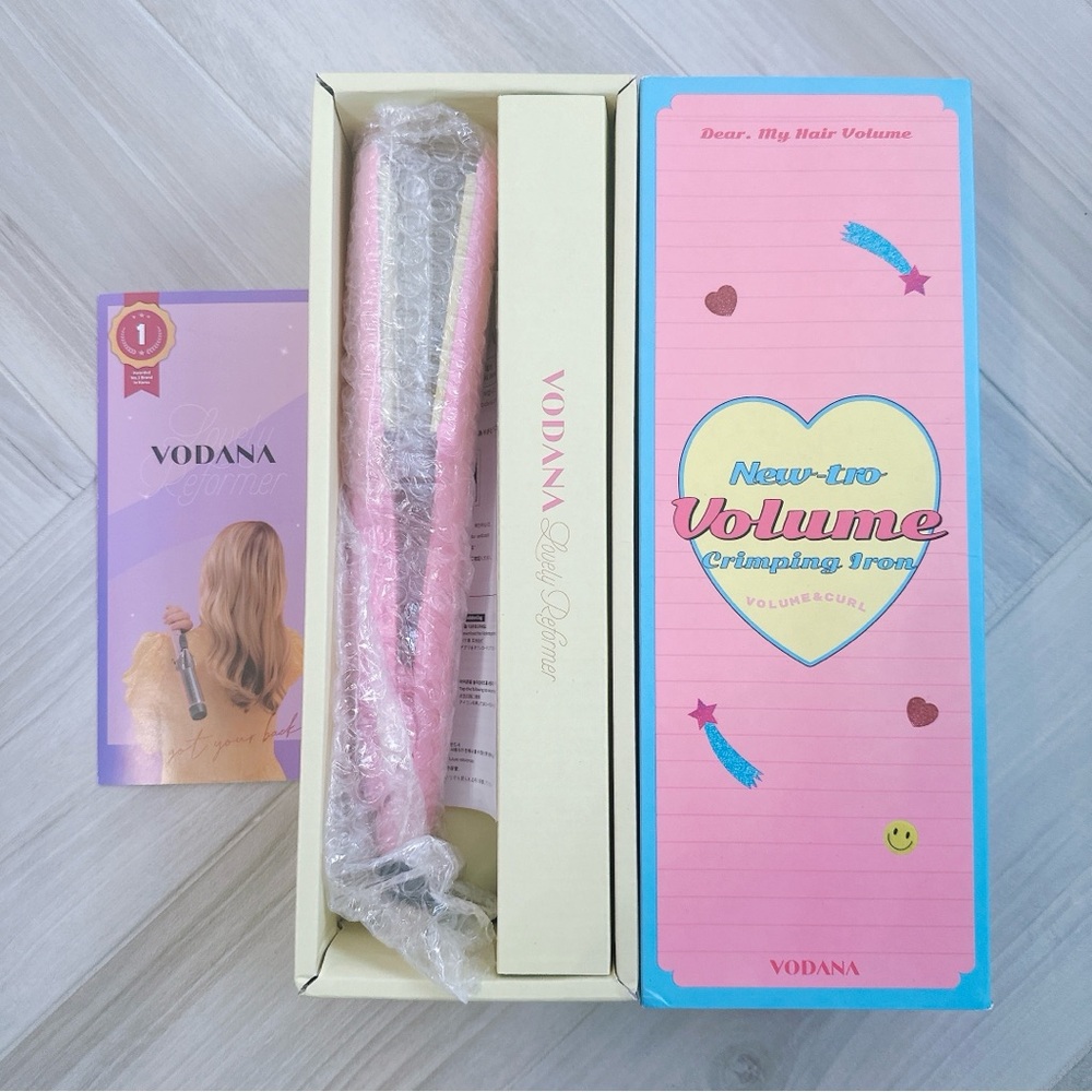[NEW] VODANA Volume Crimping Hair Iron + heatproof travel case!